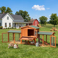 86" Extra Large Rabbit Cage N275