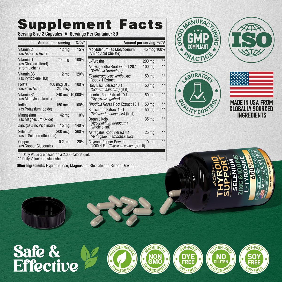 Thyroid Support 60 Caps R870
