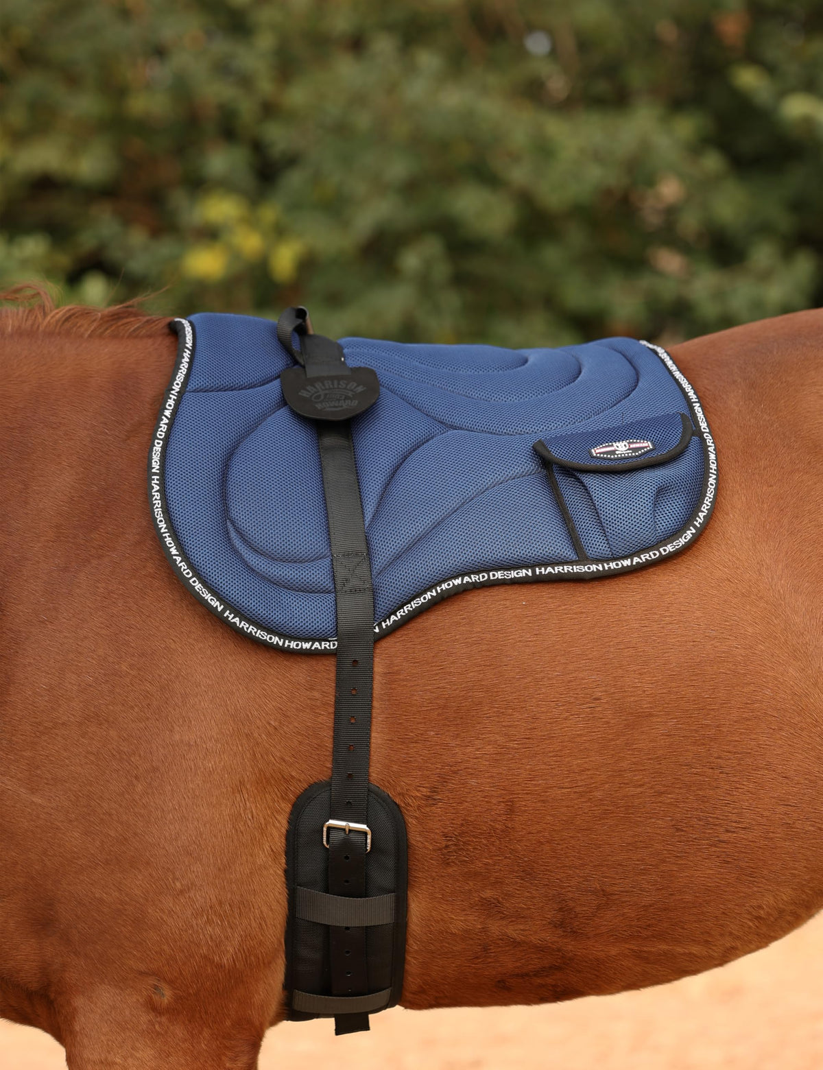 Mesh Bareback Horse Riding Pad with Girth W552